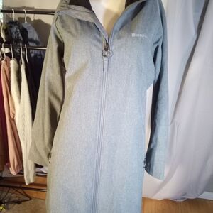 Bench Gray Ski & Snow Jacket Full-Length Zip